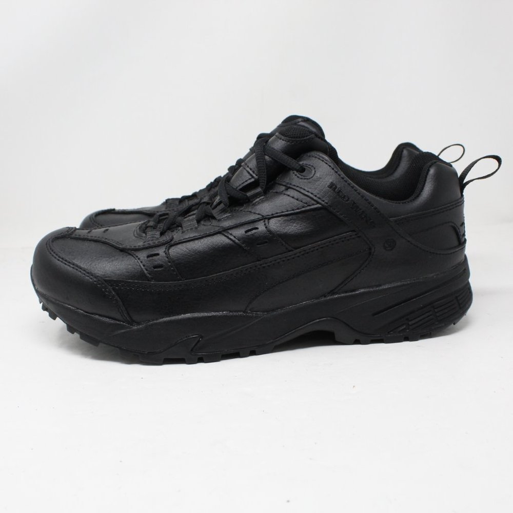 Red Wing Shoes NWOT Men's 12 e2 Black Oxford Aluminum Toe 6337 Lace Up Safety - Picture 5 of 15
